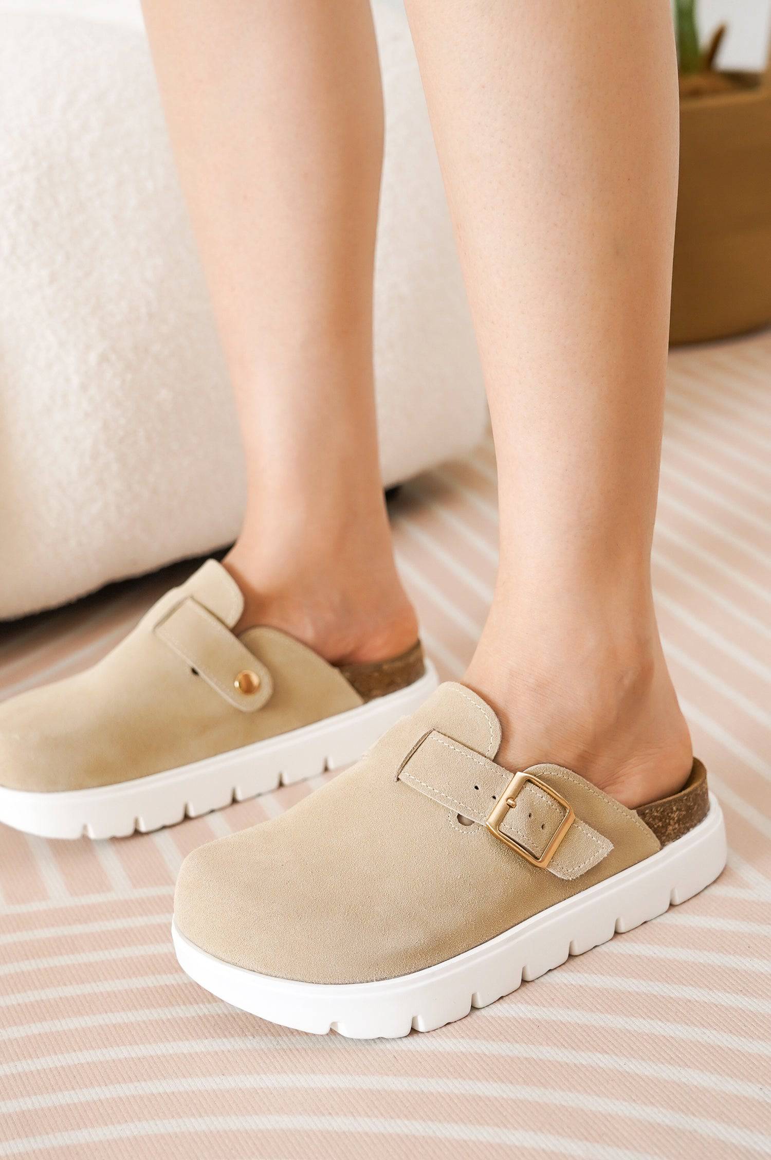 Project Cloud Women's | Genuine Leather Clogs | ProjectPlush | Lightweight | Non-Slip - Benton Chunky - Image 24