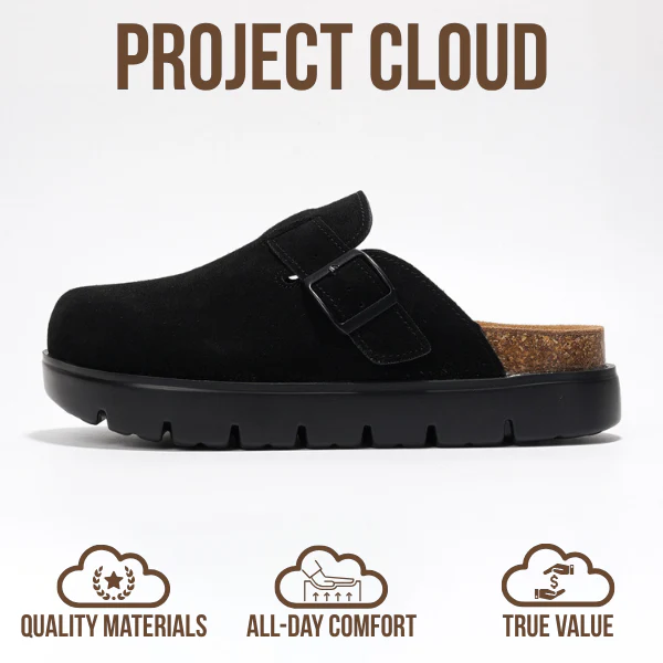 Project Cloud Women's | Genuine Leather Clogs | ProjectPlush | Lightweight | Non-Slip - Benton Chunky - Image 28