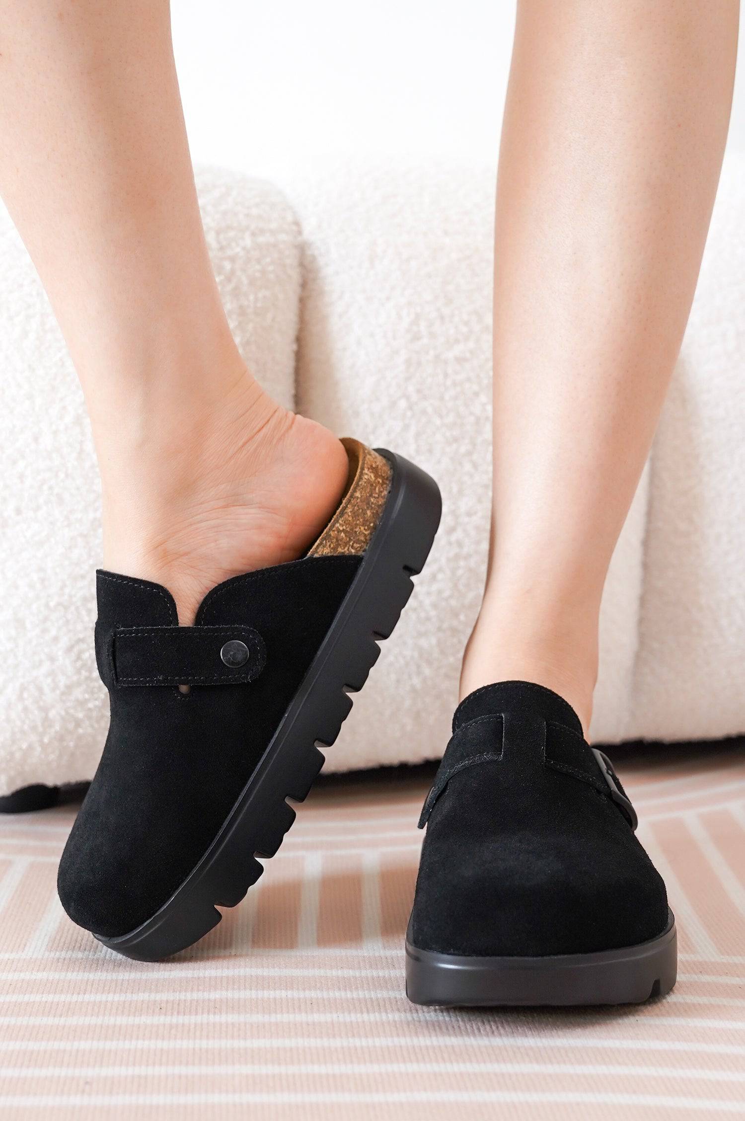 Project Cloud Women's | Genuine Leather Clogs | ProjectPlush | Lightweight | Non-Slip - Benton Chunky - Image 30