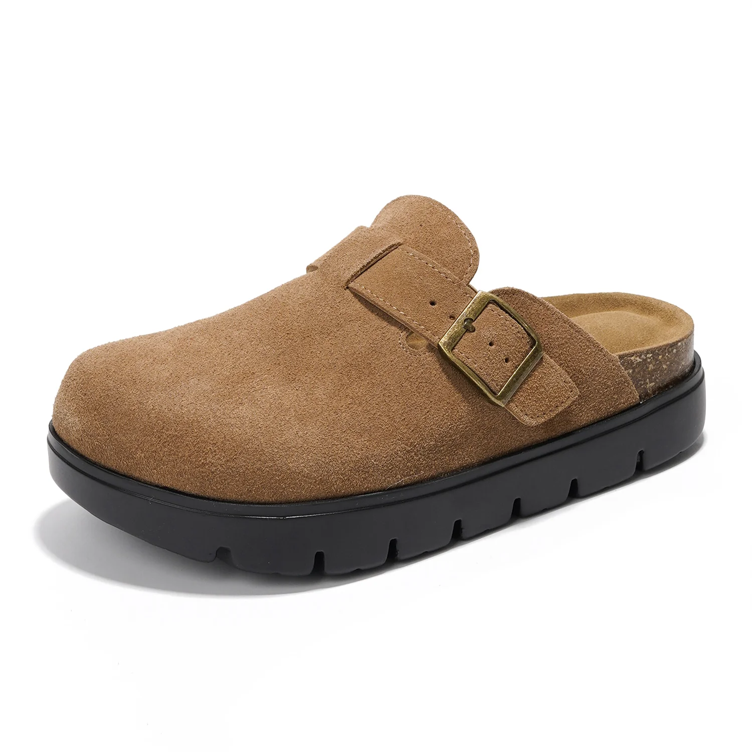 Project Cloud Women's | Genuine Leather Clogs | ProjectPlush | Lightweight | Non-Slip - Benton Chunky - Image 32