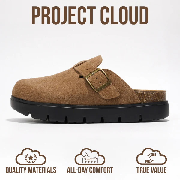 Project Cloud Women's | Genuine Leather Clogs | ProjectPlush | Lightweight | Non-Slip - Benton Chunky - Image 34
