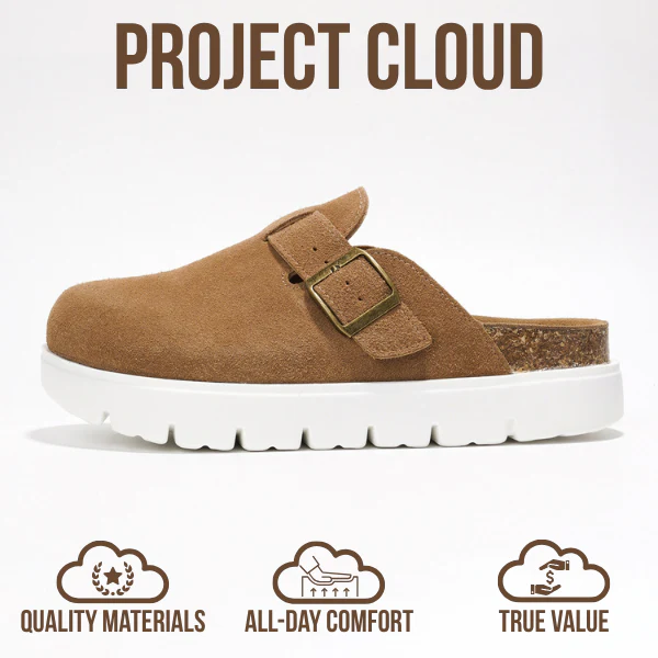 Project Cloud Women's | Genuine Leather Clogs | ProjectPlush | Lightweight | Non-Slip - Benton Chunky - Image 40