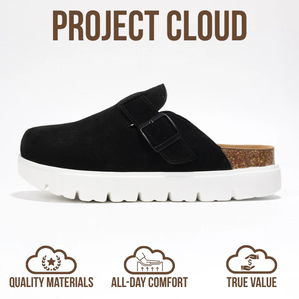Project Cloud Women's | Genuine Leather Clogs | ProjectPlush | Lightweight | Non-Slip - Benton Chunky - Image 46