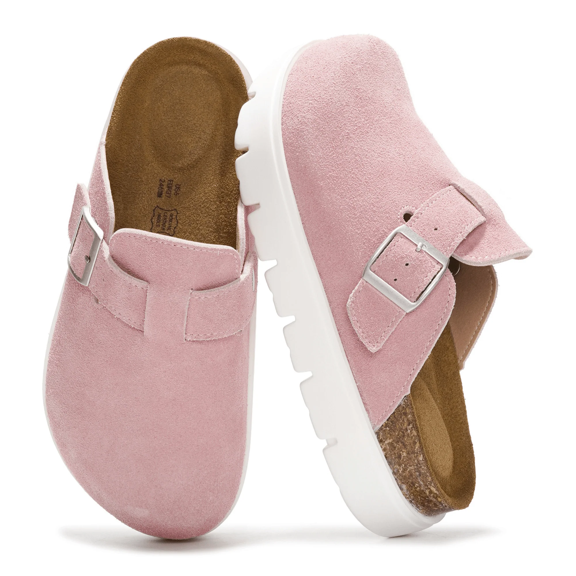 Project Cloud Women's | Genuine Leather Clogs | ProjectPlush | Lightweight | Non-Slip - Benton Chunky - Image 55