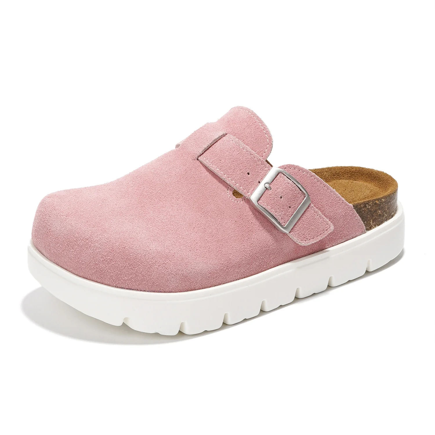 Project Cloud Women's | Genuine Leather Clogs | ProjectPlush | Lightweight | Non-Slip - Benton Chunky - Image 56