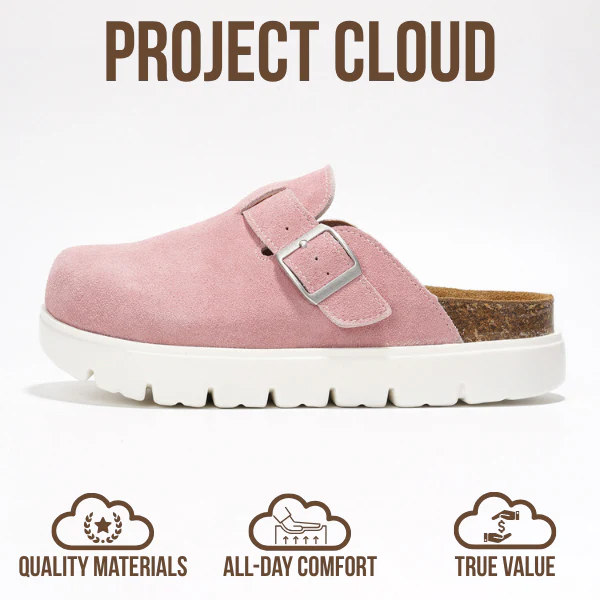 Project Cloud Women's | Genuine Leather Clogs | ProjectPlush | Lightweight | Non-Slip - Benton Chunky - Image 58