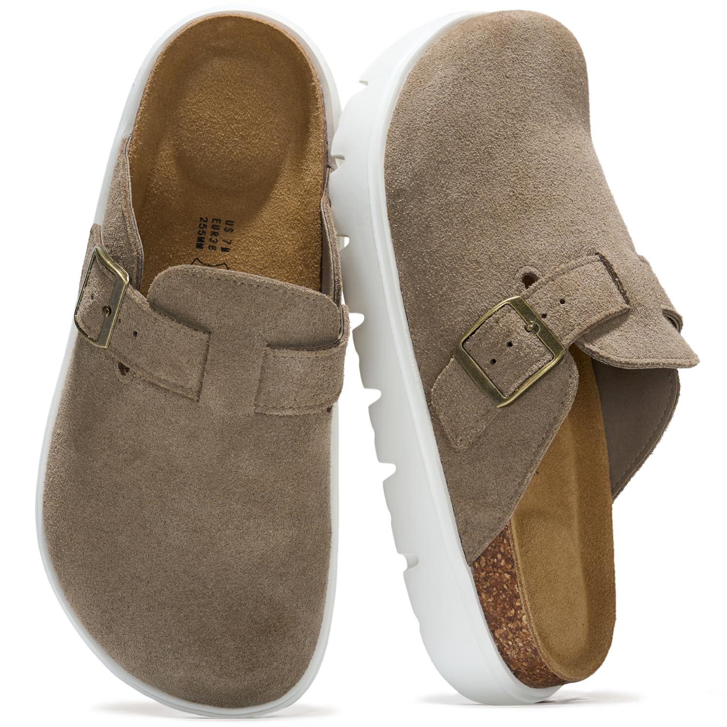 Project Cloud Women's | Genuine Leather Clogs | ProjectPlush | Lightweight | Non-Slip - Benton Chunky - Image 61