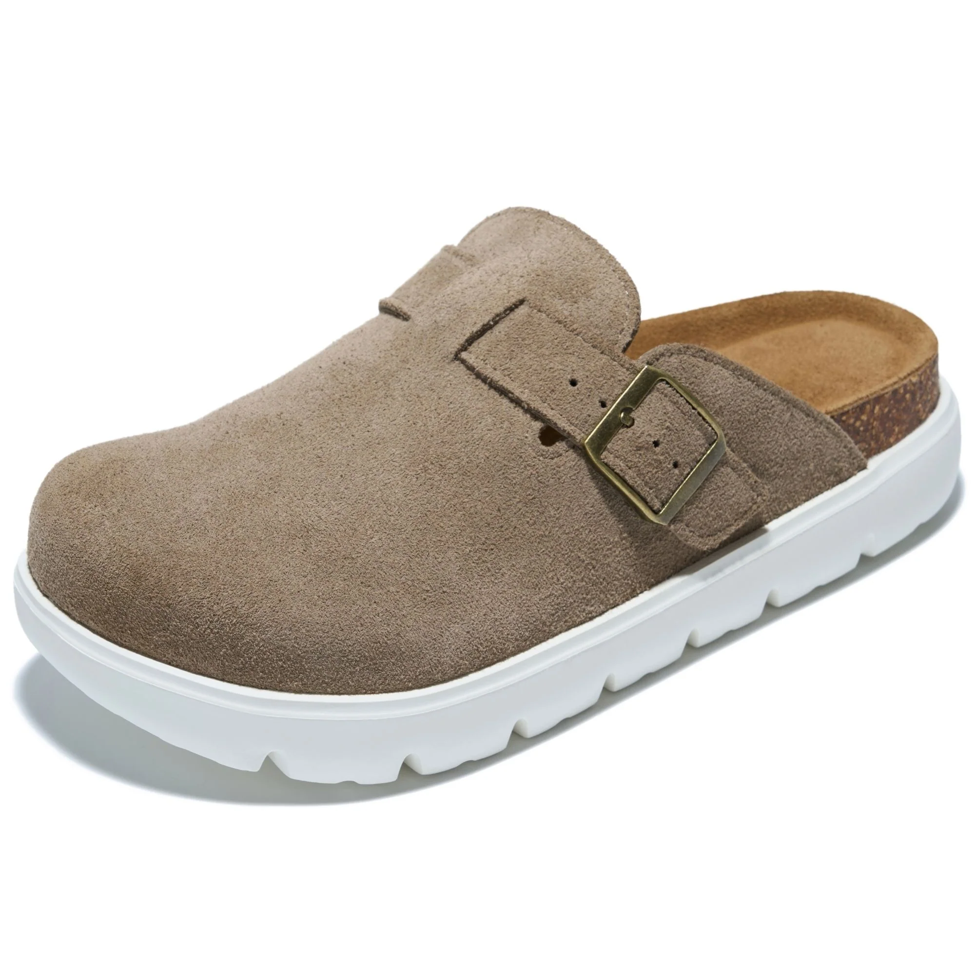 Project Cloud Women's | Genuine Leather Clogs | ProjectPlush | Lightweight | Non-Slip - Benton Chunky - Image 62