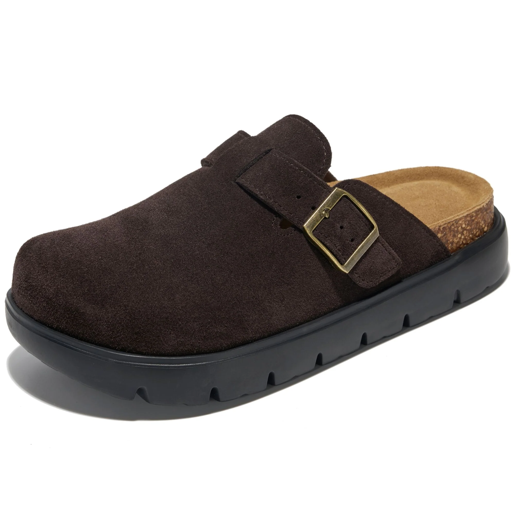 Project Cloud Women's | Genuine Leather Clogs | ProjectPlush | Lightweight | Non-Slip - Benton Chunky - Image 67