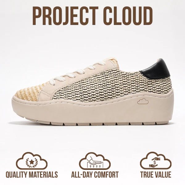 Project Cloud Women's | Lace-up Platform Sneakers | ProjectPlush邃「 | Lightweight | Non-Slip - Bossy - Image 10