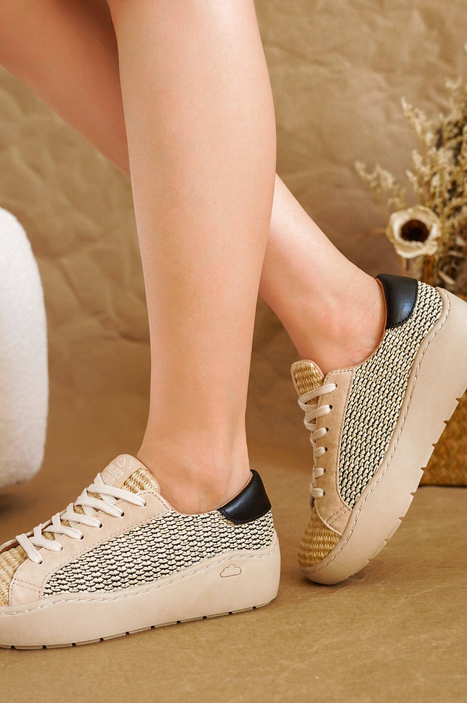 Project Cloud Women's | Lace-up Platform Sneakers | ProjectPlush邃「 | Lightweight | Non-Slip - Bossy - Image 12