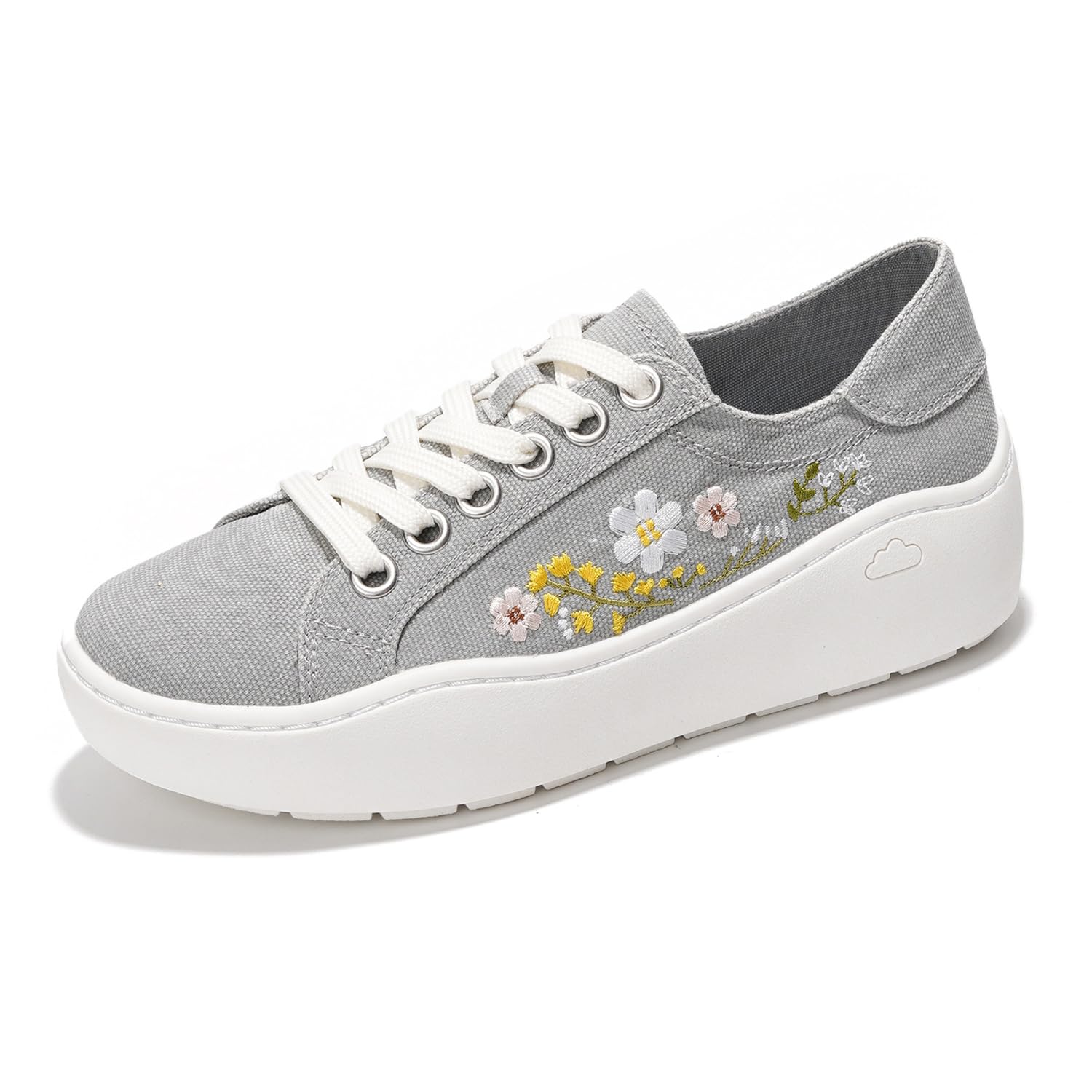 Project Cloud Women's | Lace-up Platform Sneakers | ProjectPlush邃「 | Lightweight | Non-Slip - Bossy - Image 14