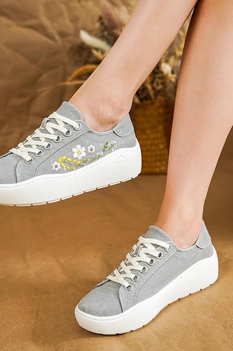Project Cloud Women's | Lace-up Platform Sneakers | ProjectPlush邃「 | Lightweight | Non-Slip - Bossy - Image 18