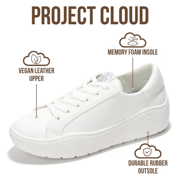 Project Cloud Women's | Lace-up Platform Sneakers | ProjectPlush邃「 | Lightweight | Non-Slip - Bossy - Image 3