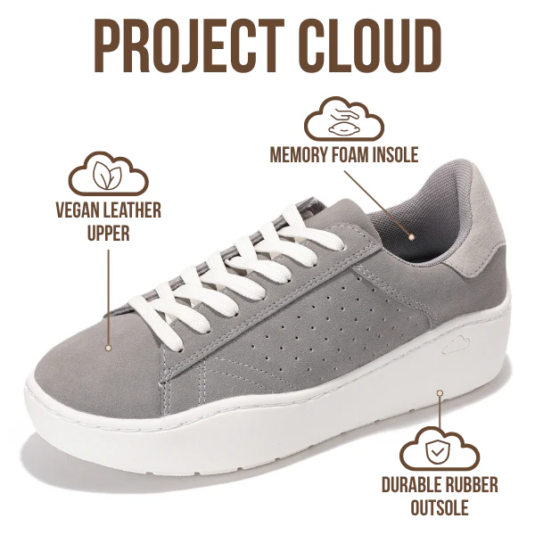 Project Cloud Women's | Lace-up Platform Sneakers | ProjectPlush邃「 | Lightweight | Non-Slip - Bossy - Image 33