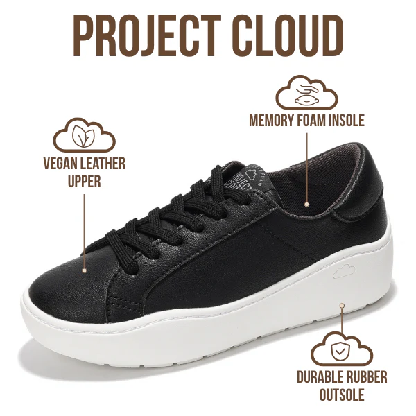 Project Cloud Women's | Lace-up Platform Sneakers | ProjectPlush邃「 | Lightweight | Non-Slip - Bossy - Image 39