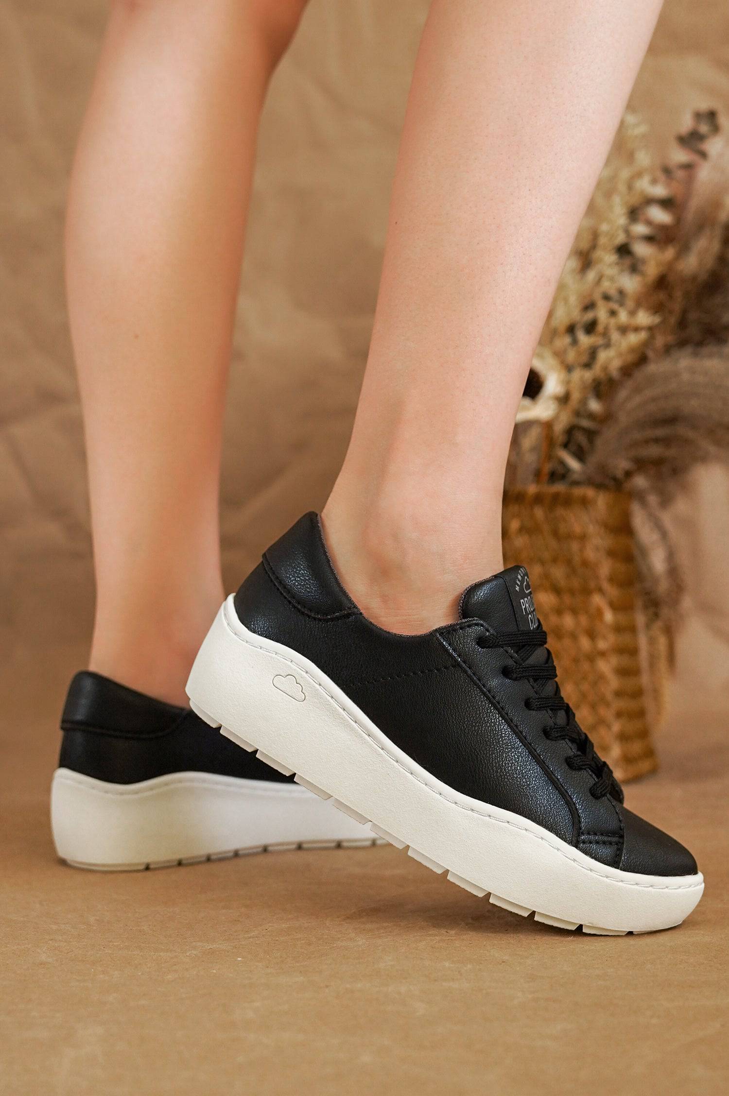Project Cloud Women's | Lace-up Platform Sneakers | ProjectPlush邃「 | Lightweight | Non-Slip - Bossy - Image 42