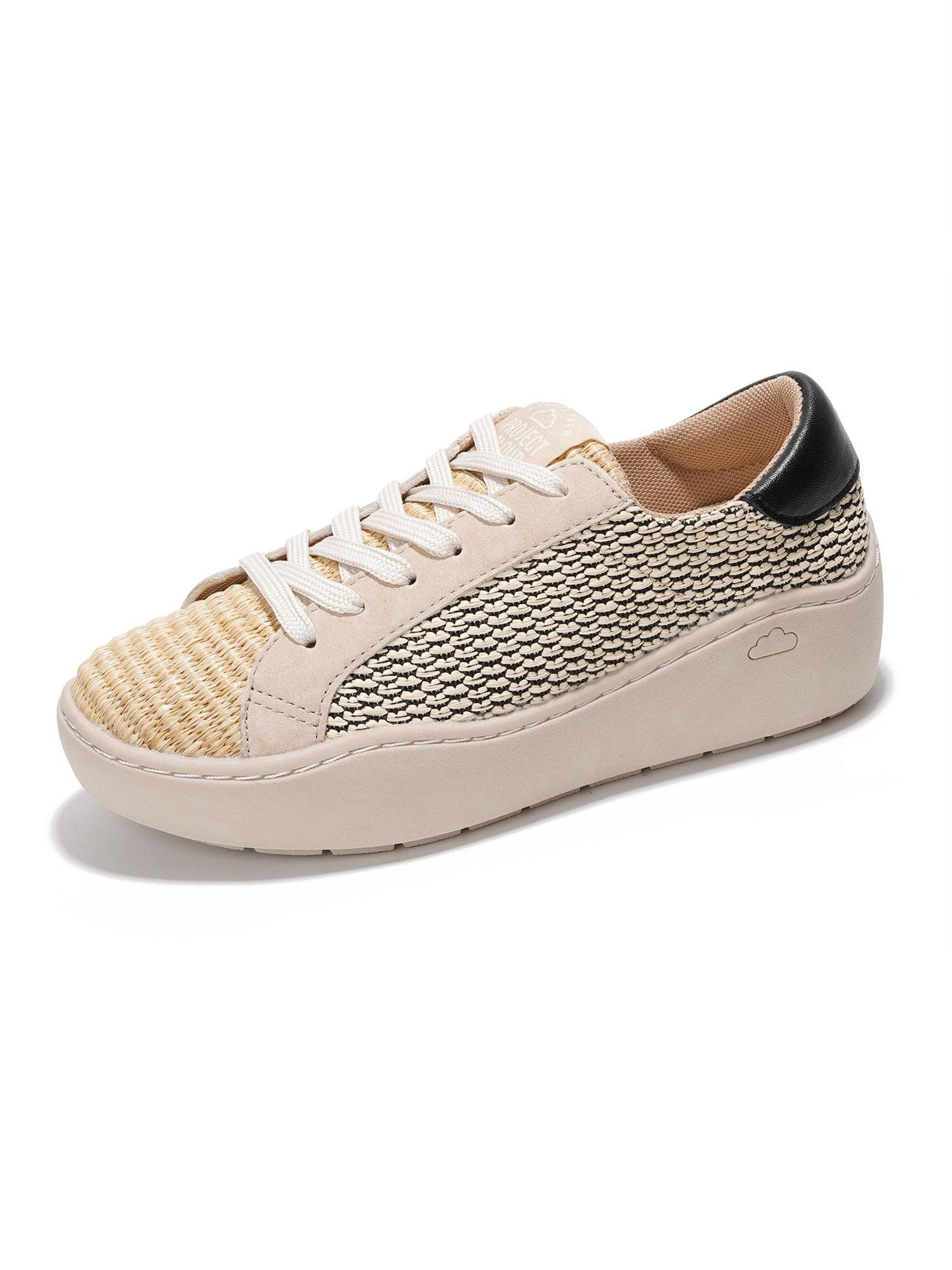 Project Cloud Women's | Lace-up Platform Sneakers | ProjectPlush邃「 | Lightweight | Non-Slip - Bossy - Image 8
