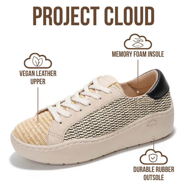 Project Cloud Women's | Lace-up Platform Sneakers | ProjectPlush邃「 | Lightweight | Non-Slip - Bossy - Image 9