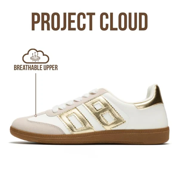 Project Cloud Women's | Breathable Sneakers for Women | Memory Foam | Lightweight | Non-Slip - Brita - Image 4