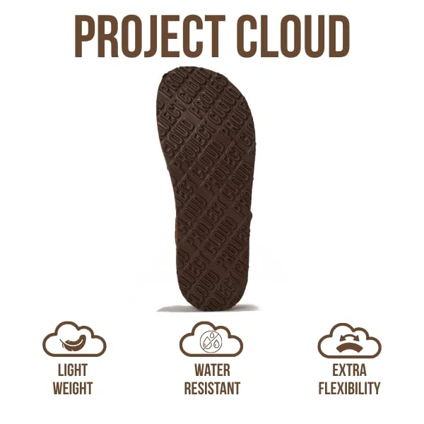Project Cloud Women's | Genuine Leather Platform Sandals | Memory Foam | Lightweight | Non-Slip - Bronzestar - Image 17
