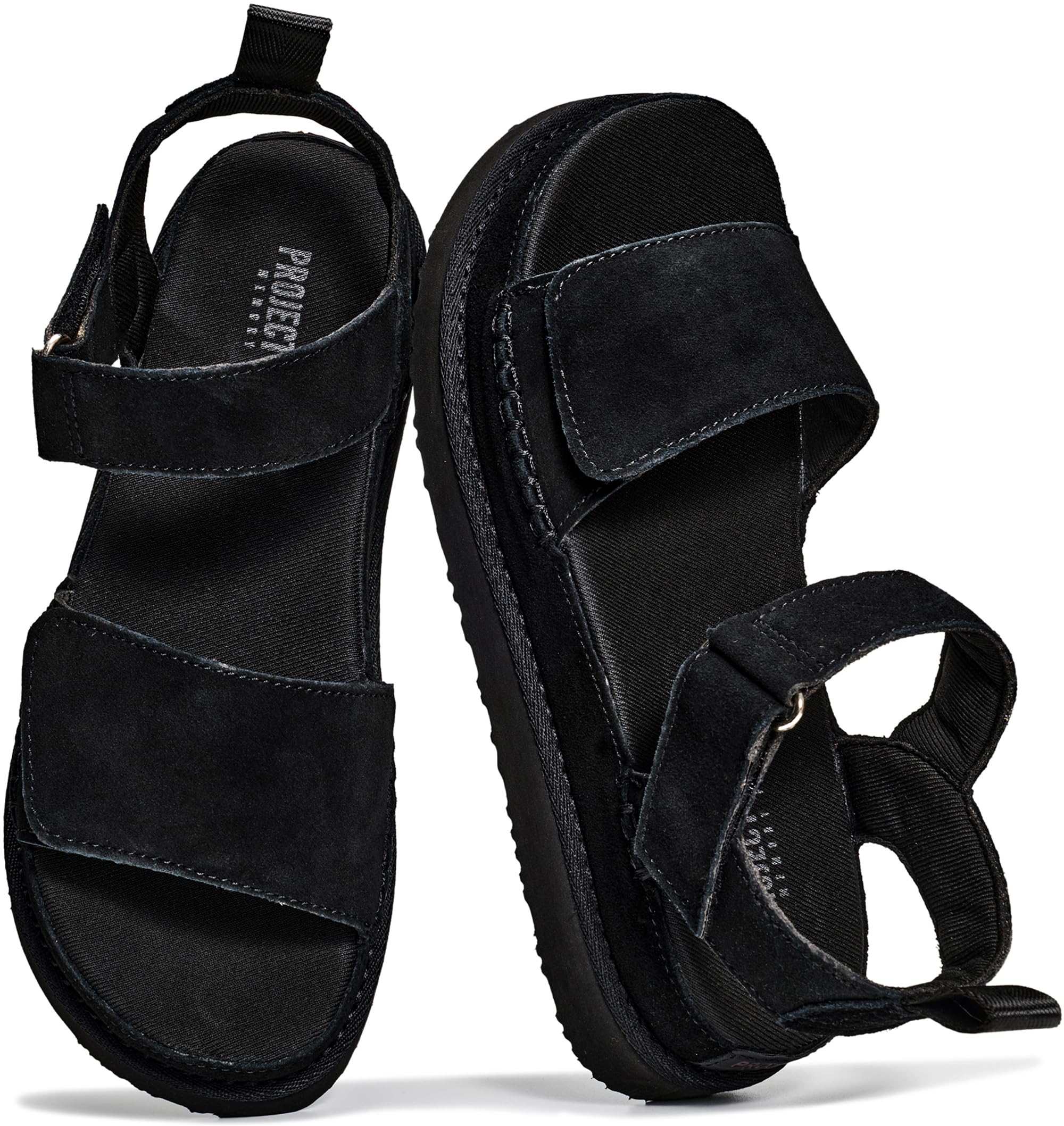 Project Cloud Women's | Genuine Leather Platform Sandals | Memory Foam | Lightweight | Non-Slip - Bronzestar - Image 7