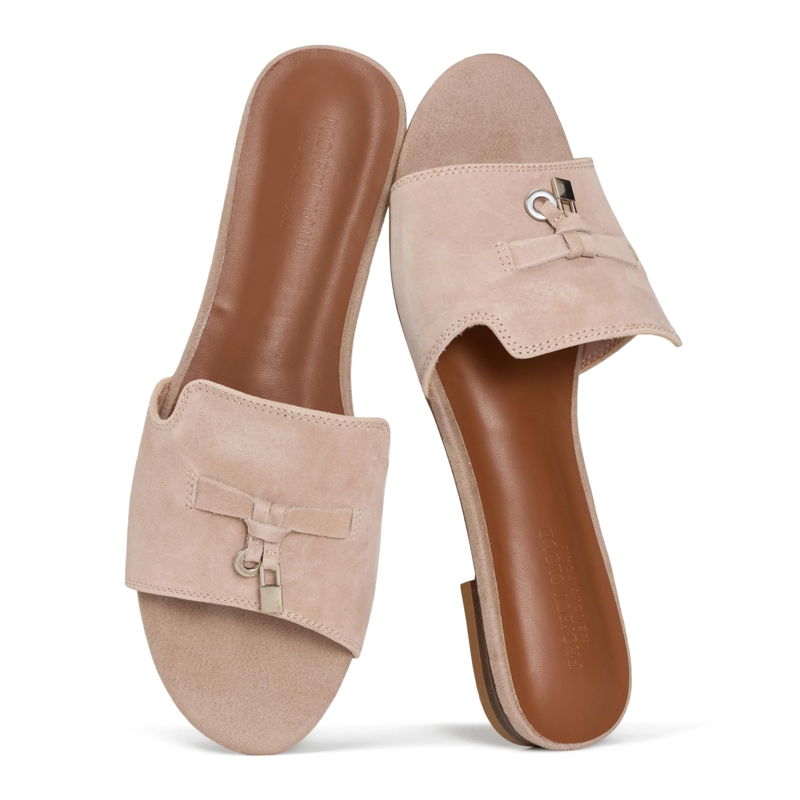 Project Cloud Women's | Genuine Leather Sandals Women Dressy | Memory Foam | Lightweight | Non-Slip - Cannes - Image 16
