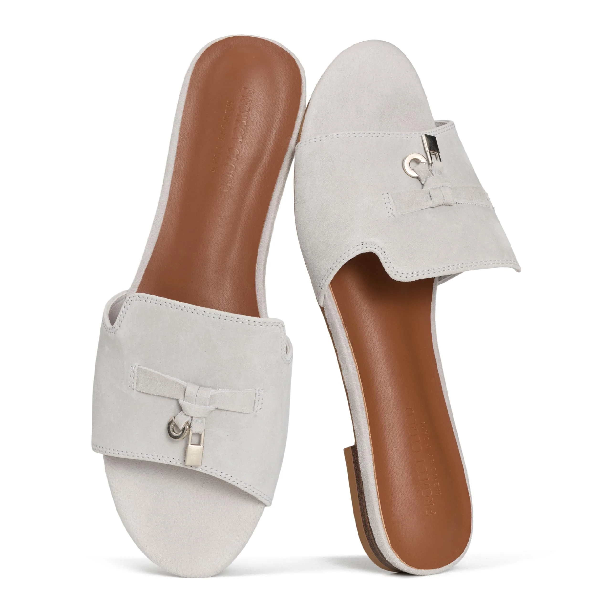 Project Cloud Women's | Genuine Leather Sandals Women Dressy | Memory Foam | Lightweight | Non-Slip - Cannes - Image 21
