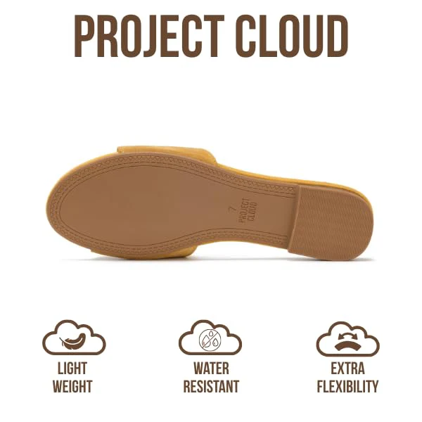 Project Cloud Women's | Genuine Leather Sandals Women Dressy | Memory Foam | Lightweight | Non-Slip - Cannes - Image 40