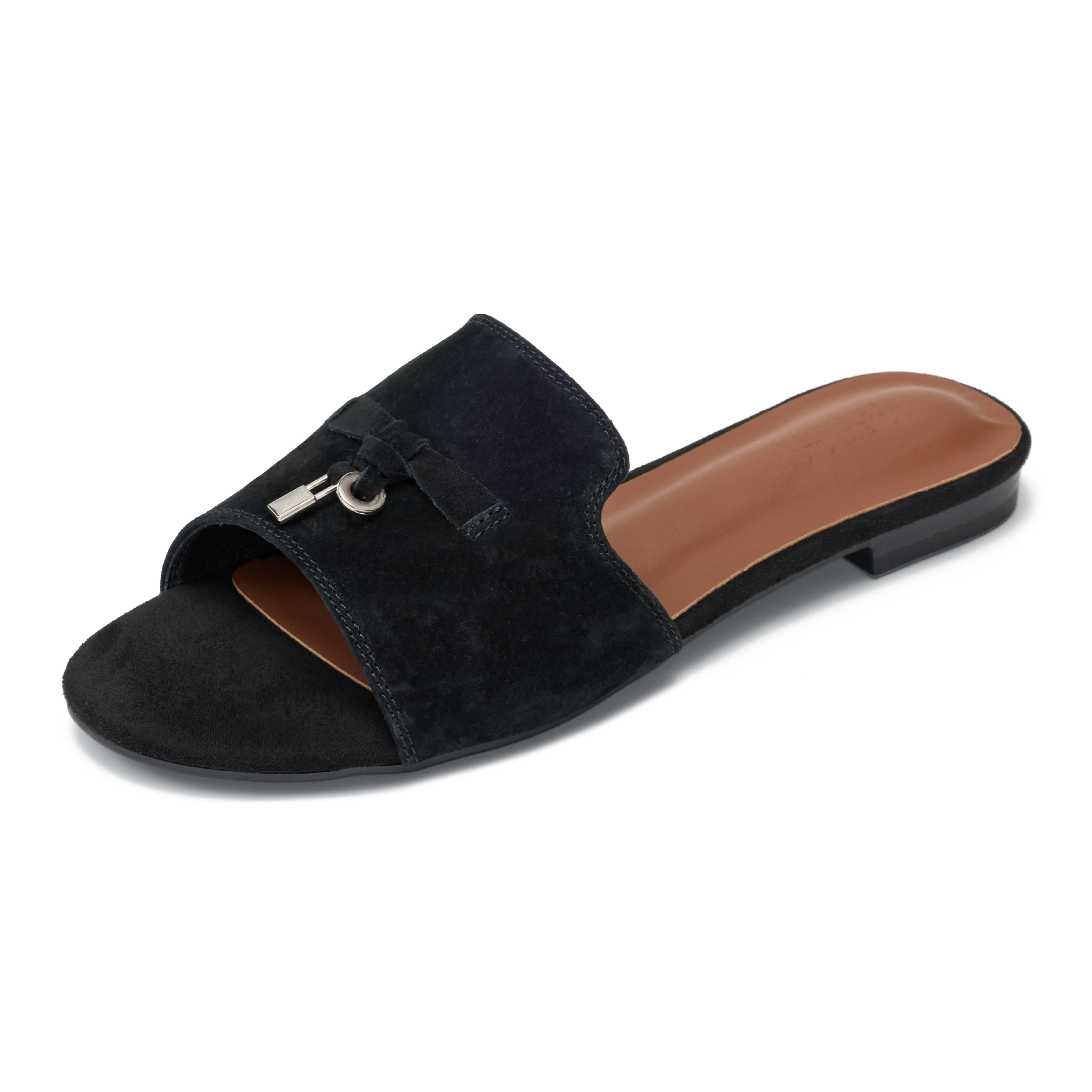 Project Cloud Women's | Genuine Leather Sandals Women Dressy | Memory Foam | Lightweight | Non-Slip - Cannes - Image 7