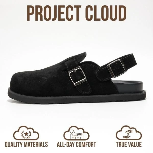Project Cloud Women's | Lightweight Clogs | Genuine Leather Upper | Memory Foam | Non-Slip - Cassey - Image 10