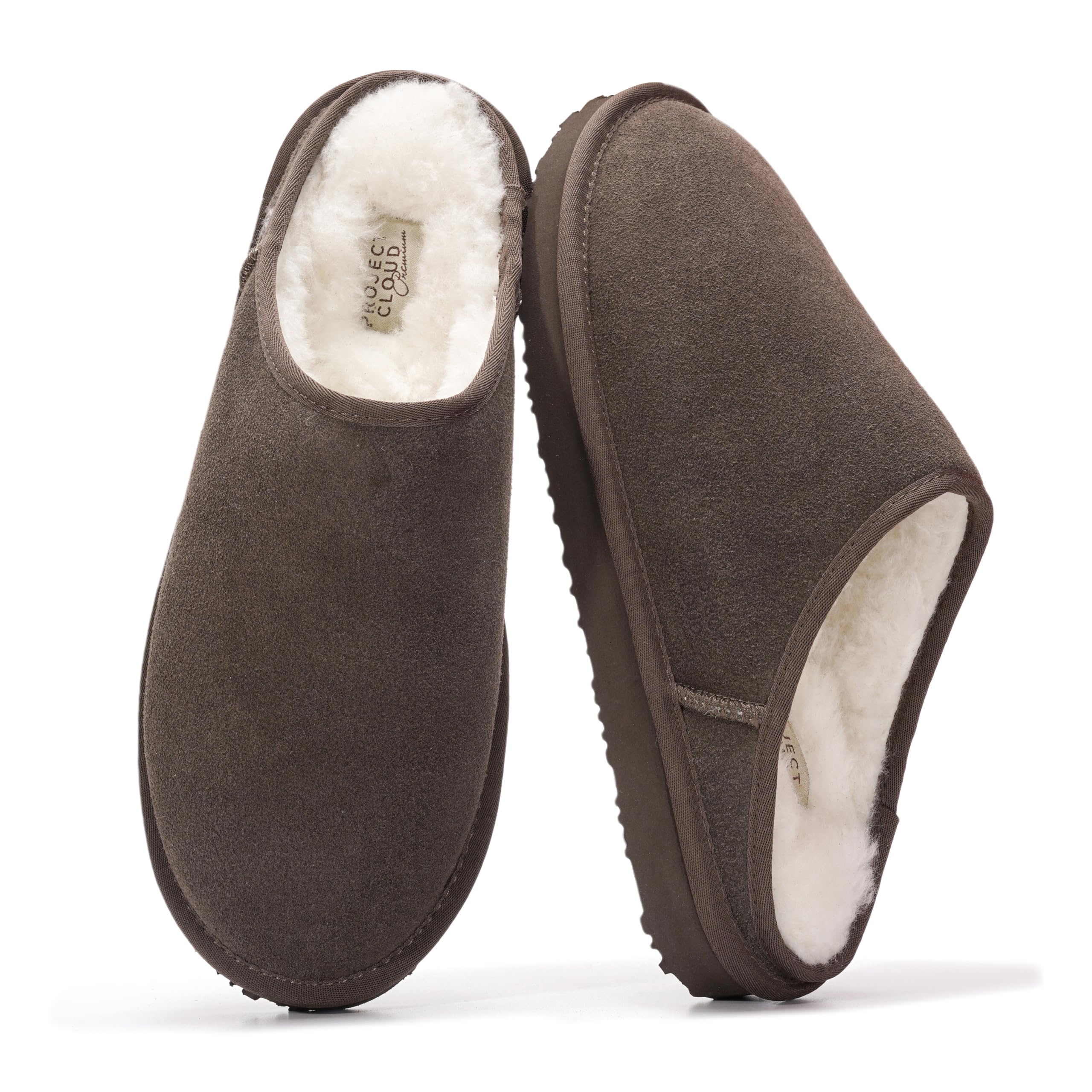 Project Cloud Men's | Genuine Leather House Slippers | Memory Foam | Lightweight | Non-Slip - Chill - Image 19