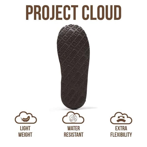 Project Cloud Men's | Genuine Leather House Slippers | Memory Foam | Lightweight | Non-Slip - Chill - Image 23