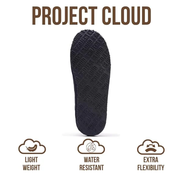 Project Cloud Men's | Genuine Leather House Slippers | Memory Foam | Lightweight | Non-Slip - Chill - Image 29
