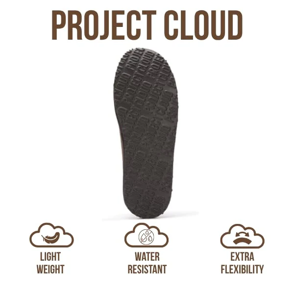 Project Cloud Men's | Genuine Leather House Slippers | Memory Foam | Lightweight | Non-Slip - Chill - Image 35