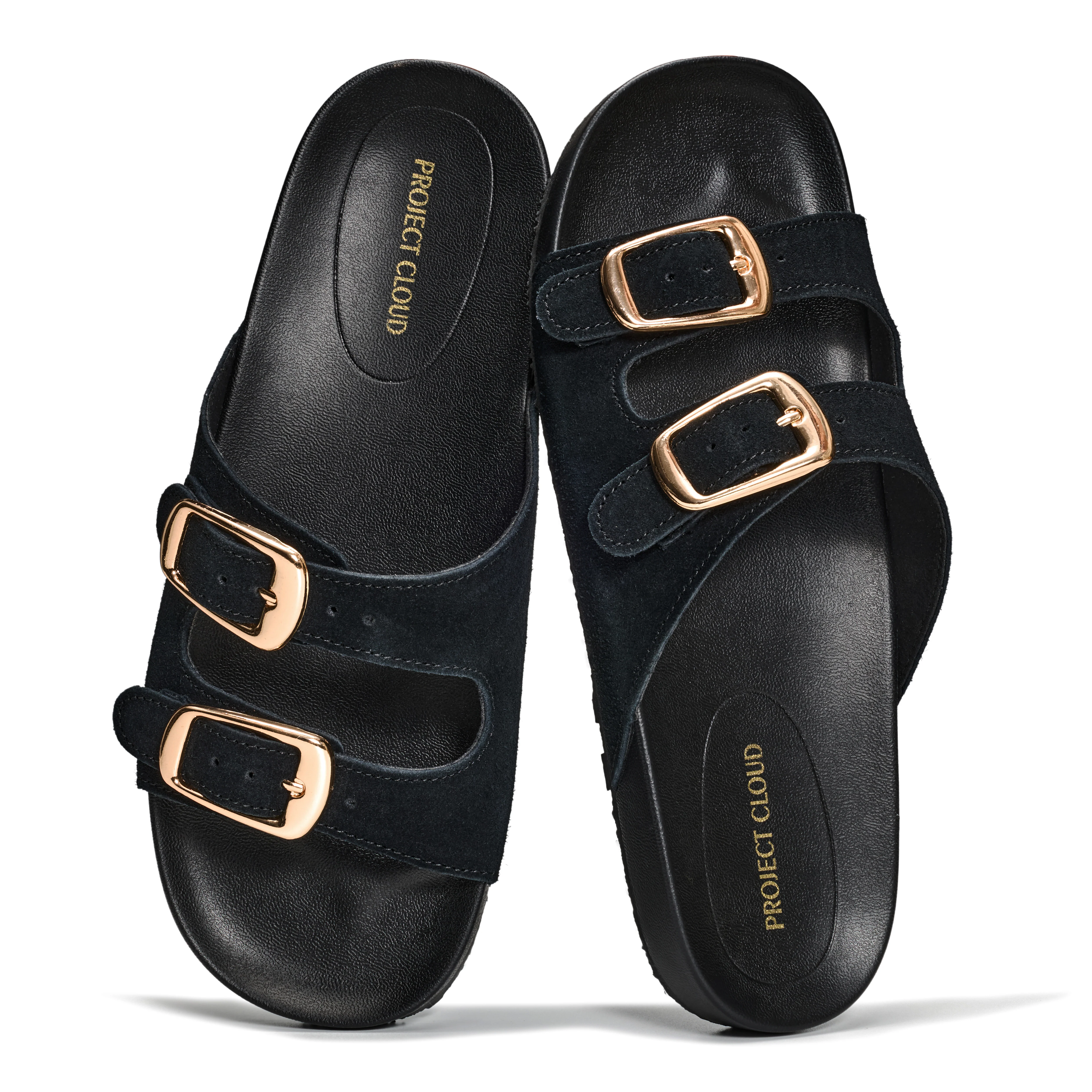 Project Cloud Women's | 100% Genuine Leather Sandals for Women | Plush & Soft Insole | Lightweight | Non-Slip - Dainty - Image 6