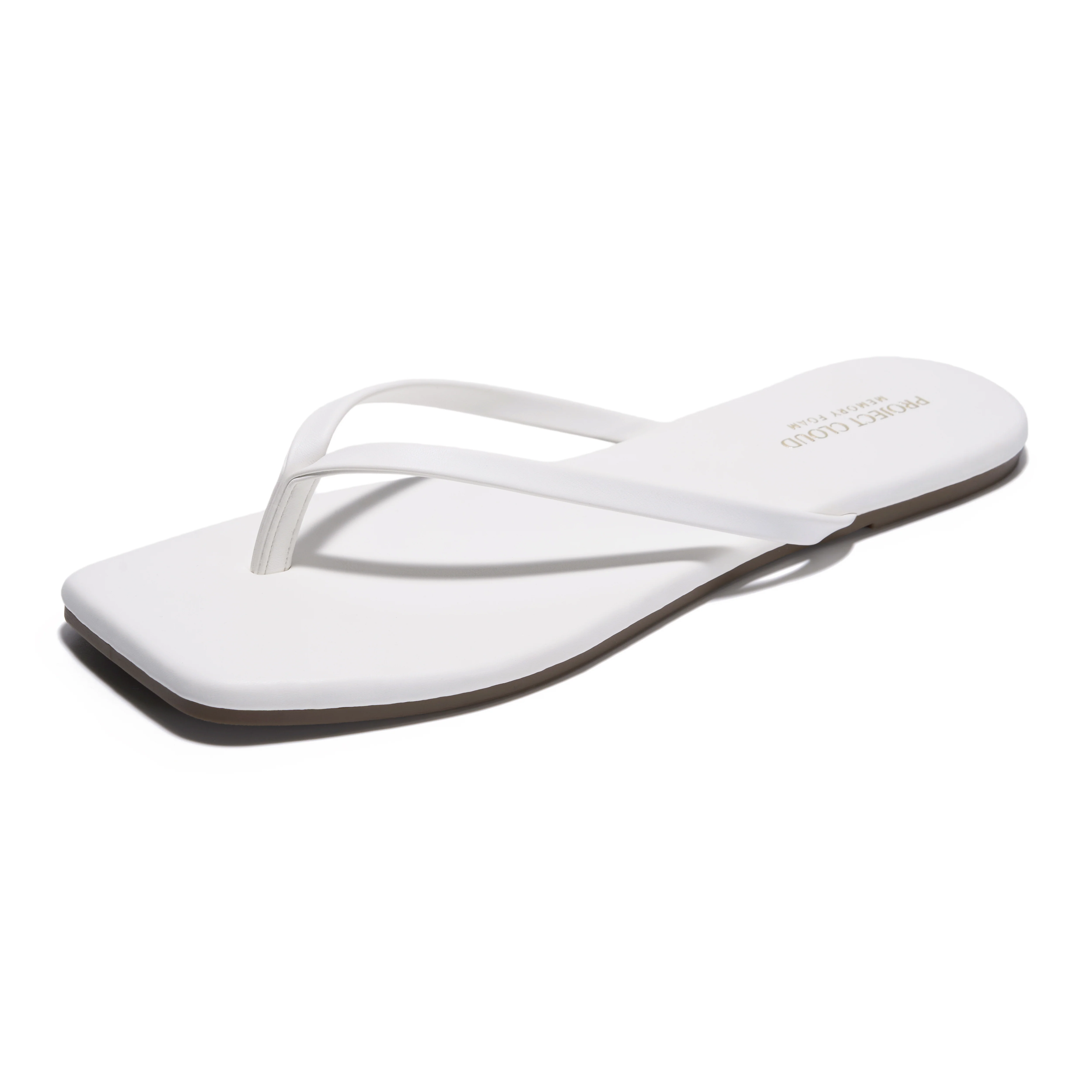 Project Cloud Women's | Square Toe Flip Flops | Memory Foam | Non-Slip - Dedication - Image 12