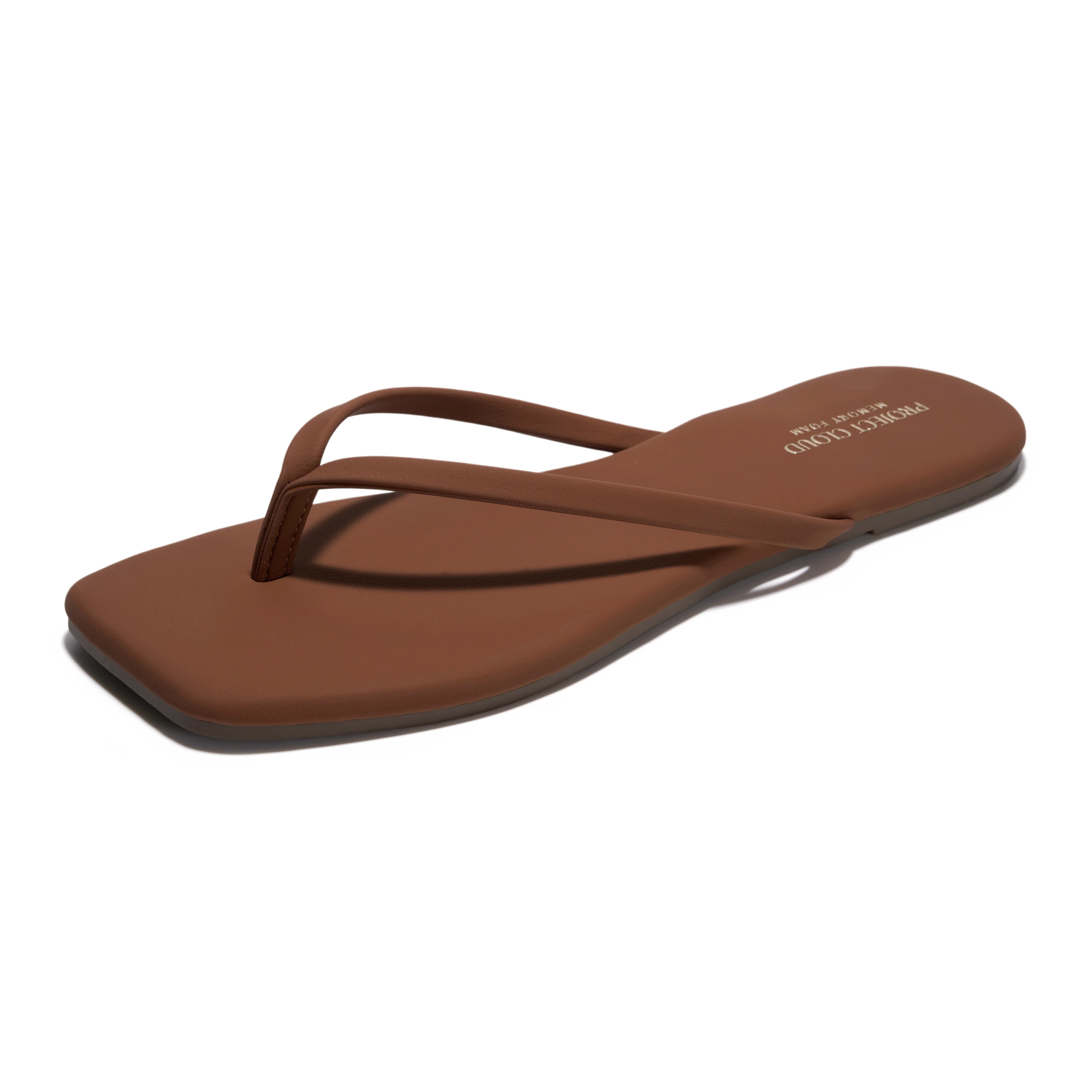 Project Cloud Women's | Square Toe Flip Flops | Memory Foam | Non-Slip - Dedication - Image 17