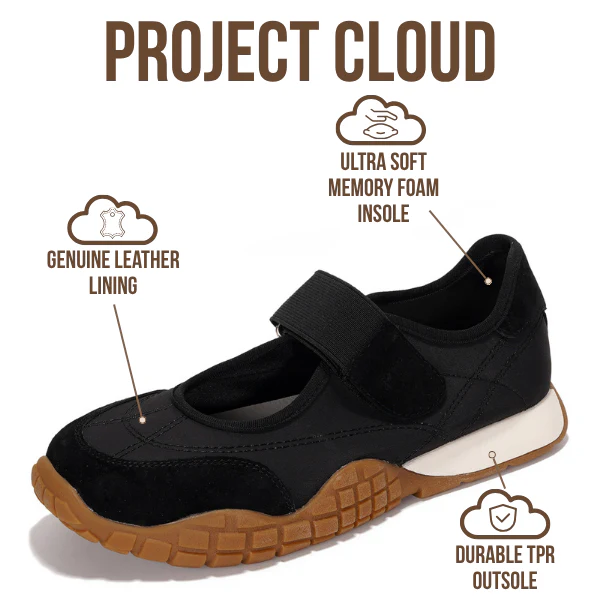 Project Cloud Women's | Fashionable Shoes for Women | Memory Foam | Lightweight | Non-Slip - Donna - Image 15