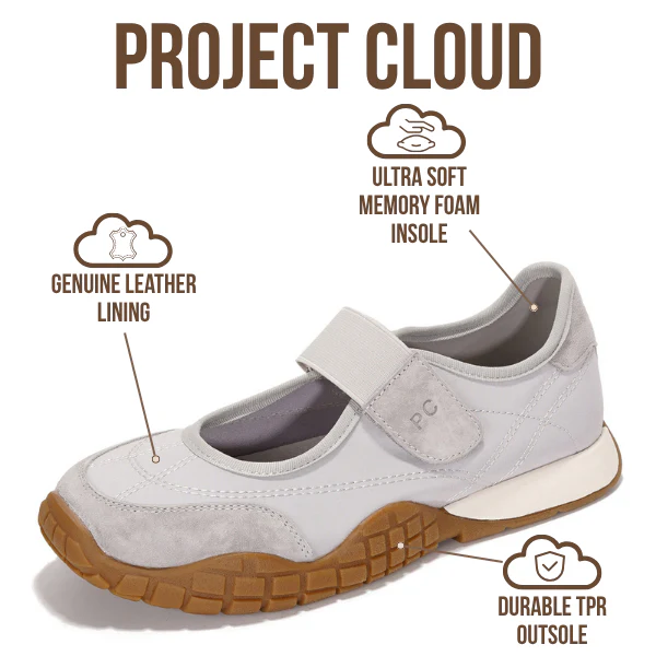 Project Cloud Women's | Fashionable Shoes for Women | Memory Foam | Lightweight | Non-Slip - Donna - Image 3
