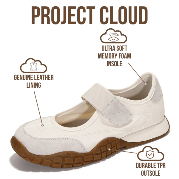 Project Cloud Women's | Fashionable Shoes for Women | Memory Foam | Lightweight | Non-Slip - Donna - Image 9