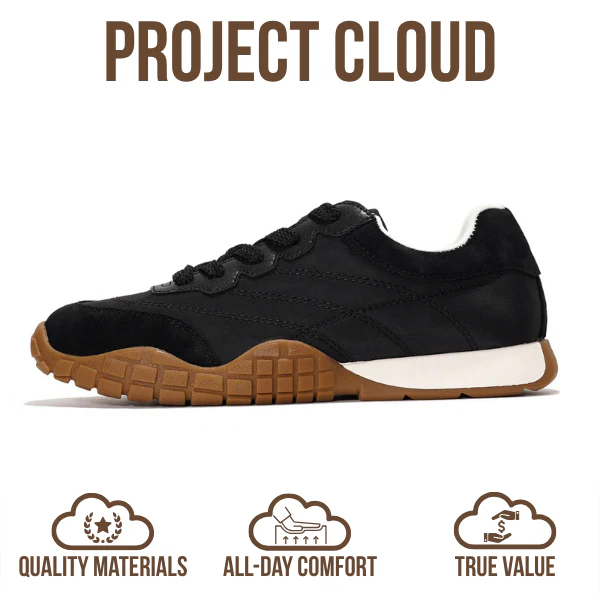 Project Cloud Women's | Lightweight Sneakers for Women | Memory Foam Insole | Non-Slip - Donna HiTop - Image 10