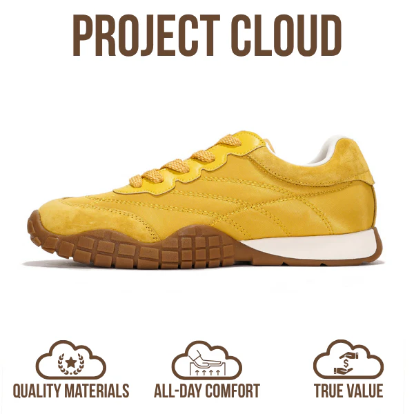 Project Cloud Women's | Lightweight Sneakers for Women | Memory Foam Insole | Non-Slip - Donna HiTop - Image 16