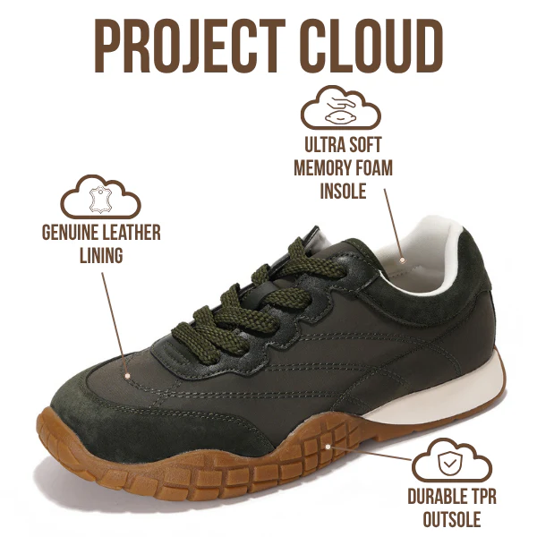 Project Cloud Women's | Lightweight Sneakers for Women | Memory Foam Insole | Non-Slip - Donna HiTop - Image 27