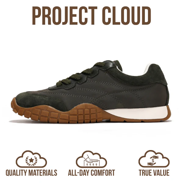 Project Cloud Women's | Lightweight Sneakers for Women | Memory Foam Insole | Non-Slip - Donna HiTop - Image 28