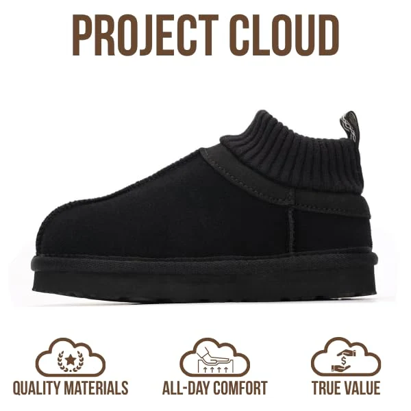 Project Cloud Kids Boots | 100% Genuine Leather | Water Resistant | Memory Foam | Non-Slip - DreamOn - Image 16