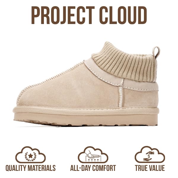 Project Cloud Kids Boots | 100% Genuine Leather | Water Resistant | Memory Foam | Non-Slip - DreamOn - Image 4