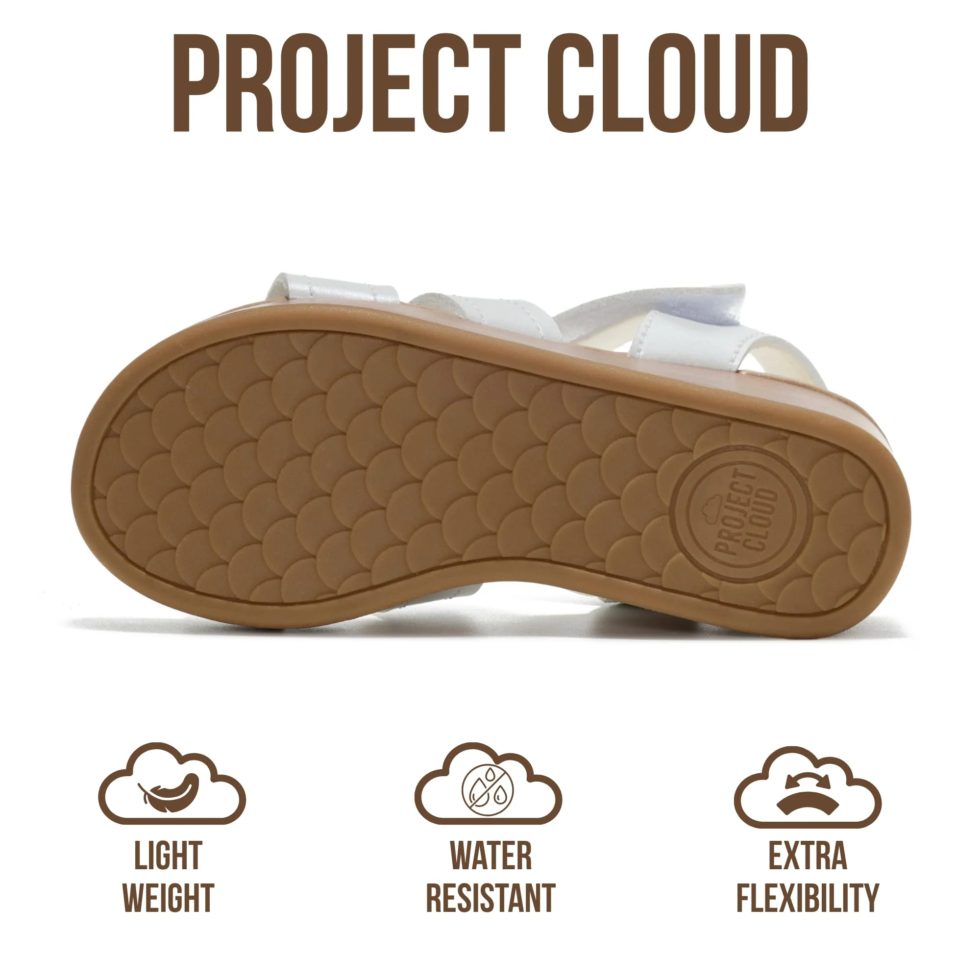 Project Cloud Kids | Dressy Beach Platform Heel | Memory Foam | Lightweight | Non-Slip - Easter Kids - Image 5