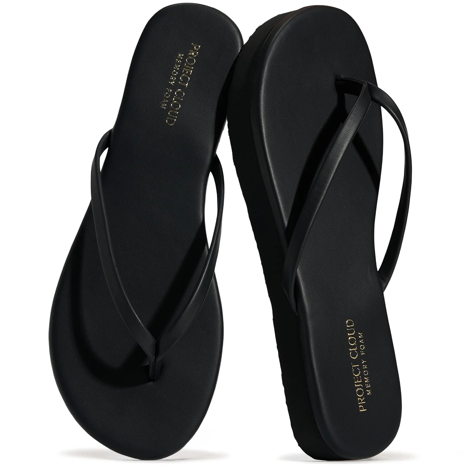 Project Cloud Women's | Summer Thong Sandals for Women 2026 | Memory Foam | Lightweight | Non-Slip - Elevation - Image 12