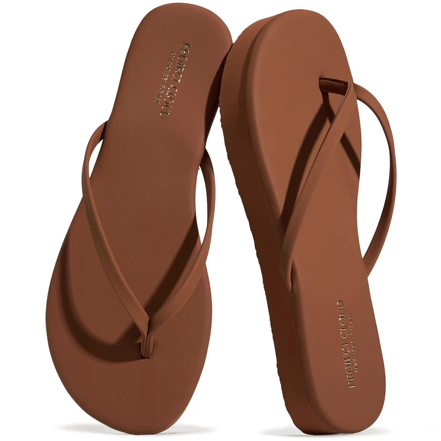 Project Cloud Women's | Summer Thong Sandals for Women 2026 | Memory Foam | Lightweight | Non-Slip - Elevation - Image 17